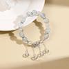 Aurora Crystal Beaded Tassel Bracelet - Cultural Jewelry for Street Stalls and Live Streaming