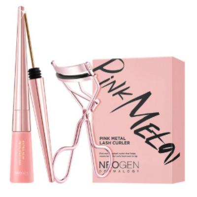 Mascara Maxi Métal Extra Mince Noir 6ml + Recourbe-cils Métal Rose Ensemble Duo