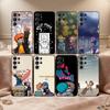 Anime S-Scott P-Pilgrim Phone Case For Samsung S26,S25,S24,S21,S22,S23,S30,Ultra,S20,FE,Lite,10,9,Black Cover