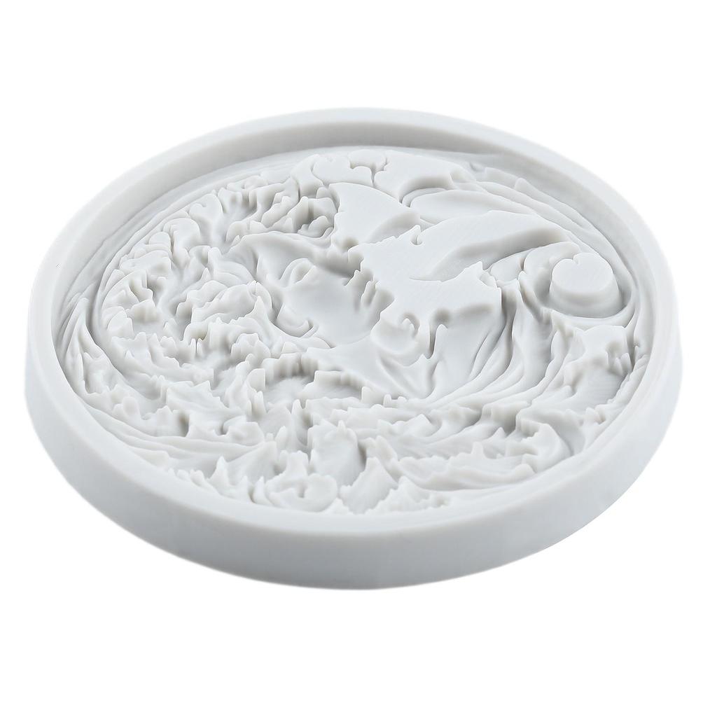 Cameo with Picture Frame Silicone Molds Photo Frame Fondant Mold Cake Decorating Tools Cupcake Topper Candy Chocolate Gumpaste Mold