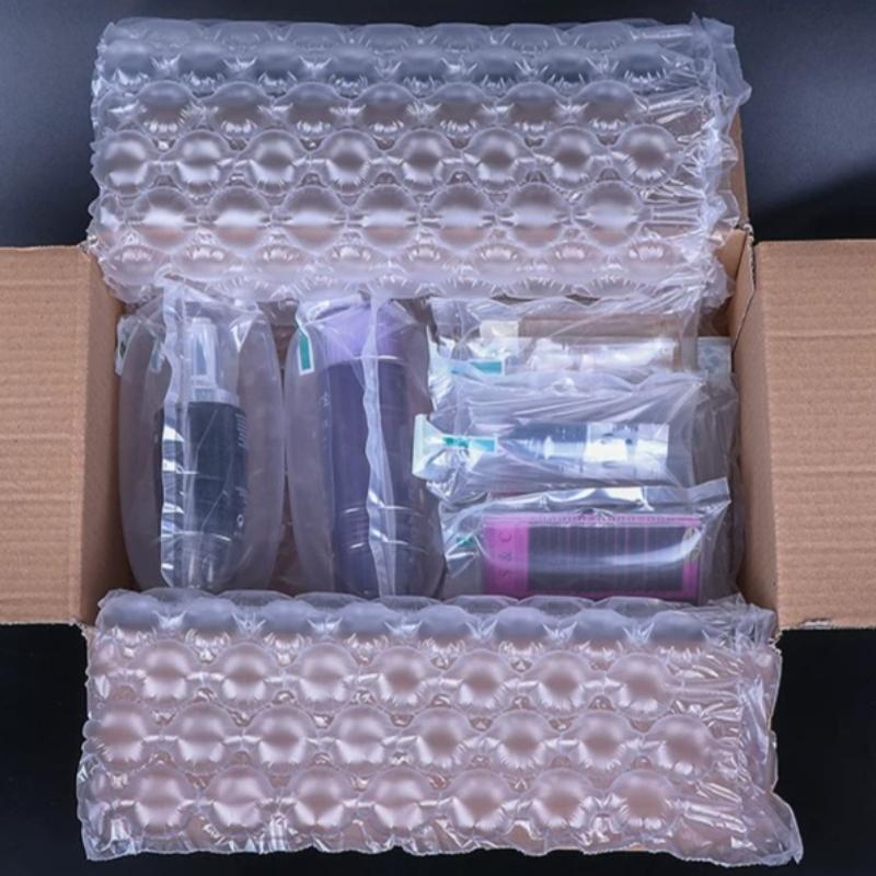 100pcs Lipstick Eye Shadow Essential Oil Special Inflatable Pouch Double Layer Cushioning Anti Drop Bags Cosmetics Express Packaging Filling Bag