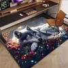 Wolf-themed Rug, Non-slip Rug, Suitable for Living Room, Bedroom, Game Room, Computer Room and Home Décor.