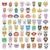 65 Cute Kawaii Cartoon Graffiti Sticker Sheets for DIY Laptop Decoration.
