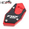For HONDA XLV 600 650 700 TRANSALP / DOMINATOR NX 650 / FMX 650 CNC Kickstand Foot Side Stand Extension Pad Support Plate