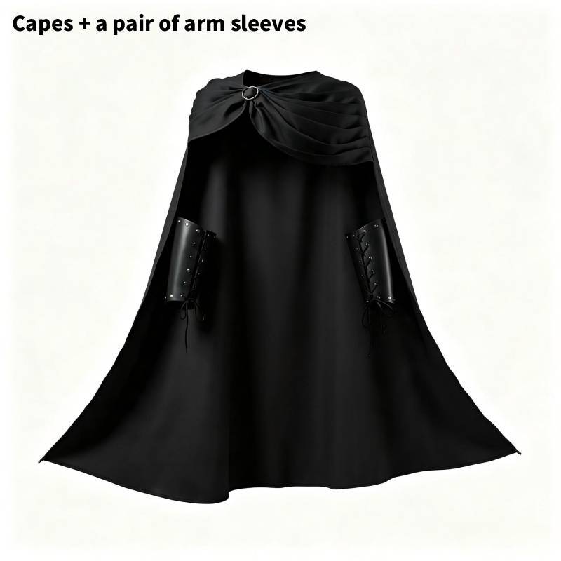 Capas de Cosplay de Guerrero Espartano con Capucha para Fans de Anime