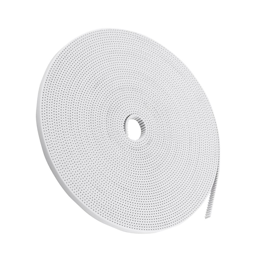 10M White Open Timing Belt Width 6mm PU with Steel Core 3D Printer Accessory