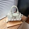 Borsa a Mano Moda Borsa Cuscino Semplice Boston Pois Borsa a Spalla Borsa Casual