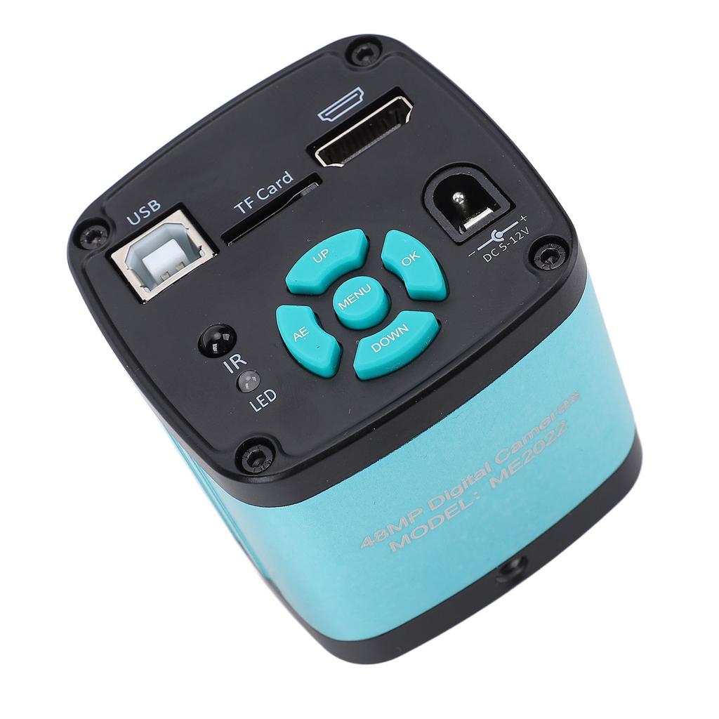 Electronic Microscope Camera 48MP 4K 1080P HD Multimedia Interface USB2.0 Output Industrial Video