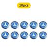 Car Key Logo Sticker Emblem Badge Aluminum DIY For Mercedes Benz A B C E S M Class AMG CLA CLS W212 W213 W204 W205 W176 W210 JO1