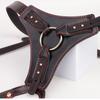 Wearable Strap On Dildo Harness Pants PU Leather Adjustable Pegging Harness Belt BDSM Bondage Underwear Sex Toy for Women Men