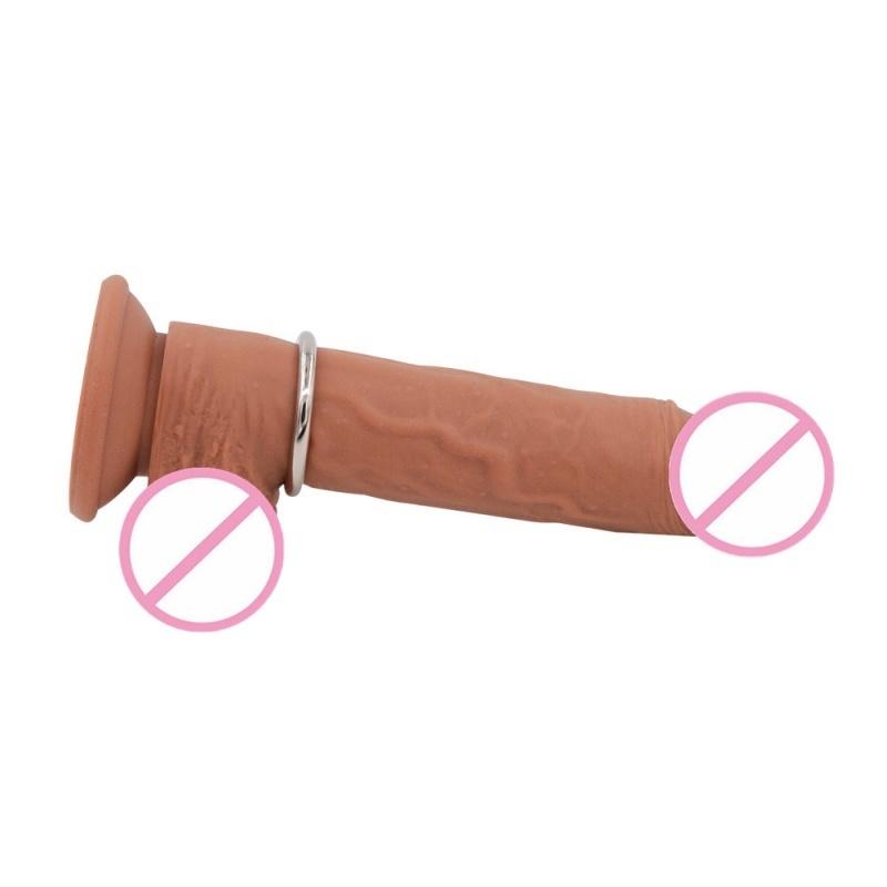 Metal Penis Lock Ring Bondage Bdsm Intimate Goods Sex Toys For Men Gay Cock Ring Delayed Ejaculation Adult Games Erotic Products