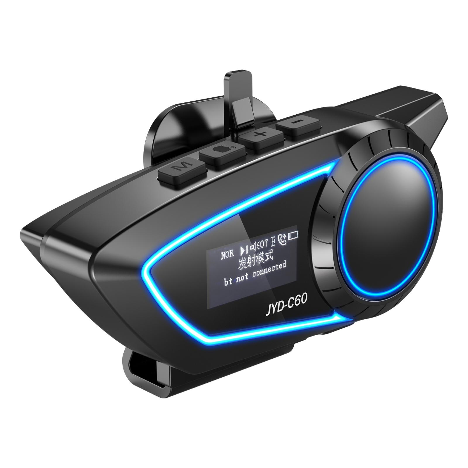 Мотошлем BT Гарнитура Водонепроницаемый Динамик для Мотошлема Наушники для Мотошлема для Всех Шлемов