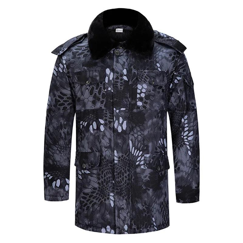 Men Winter Warm Thick Windproof Parkas Jackets Coat Men Casual Parkas Hooded Cotton Coat