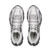 Li Ning Cushioning Abrasion Resistant Breathable Low Top Running Shoes Men's White Silver ARXW023-4