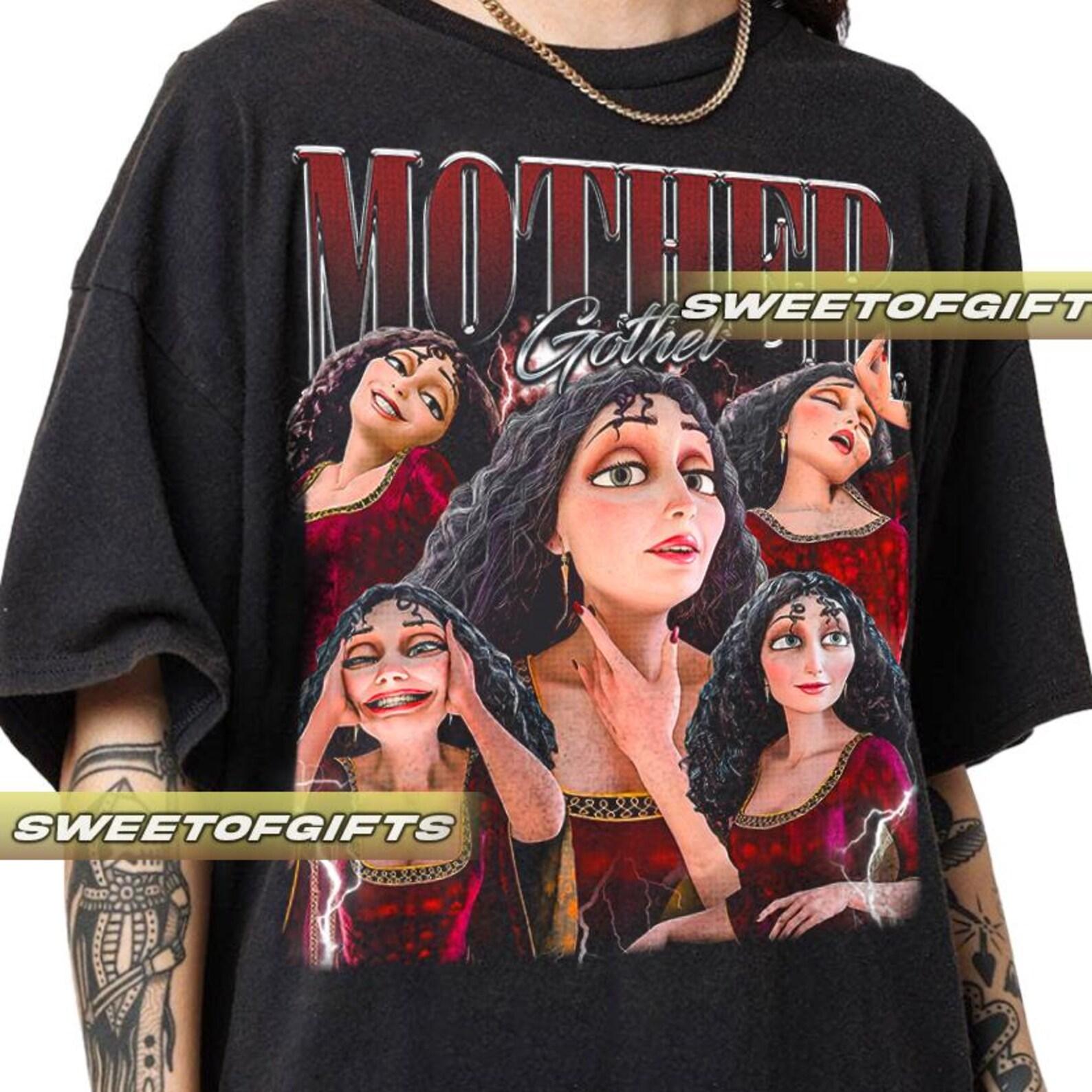 Limited Mother Gothel T Shirt, Mother Gothel Tee, Retro Tower Villainess Shirt, Mother Knows Best Tee, Graphic T Shirt, Unisex Shirt L