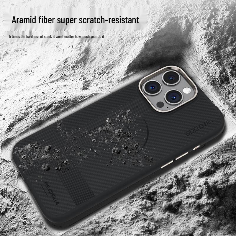 Blue Ape Mr. Dual-Tone Aramid Fiber Case for iPhone 16 Pro