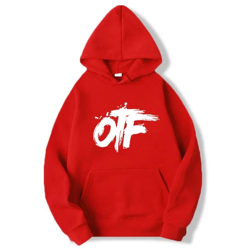 2024 Hoodie, Boys' Practice Wear _ Lil Durk Hoodie _ Otf _ Breathable, Comfortable and Minimalist Y2K Sweatshirt