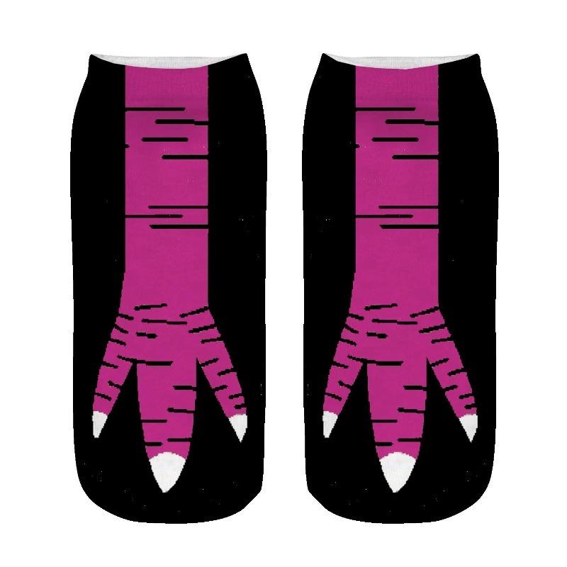 3D Digitally Printed Socks with Chicken Claw and Animal Paw Designs Are Trending on Instagram
