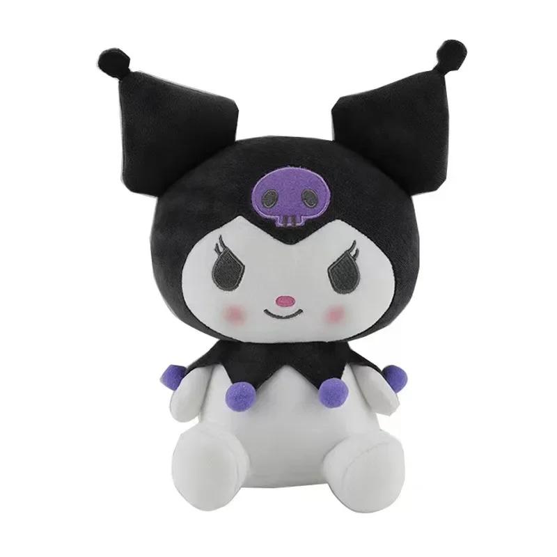 Sanrio Plysj Kawaii Sanrio Kuromi My Melody Cinnamoroll Plysjleker Dukke Pute Anime Tegneserie Barn Gaver Romdekorasjon Dukker