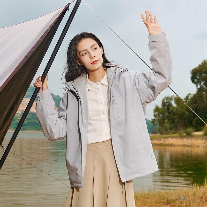 FENGXUN Unisex 3-in-1 Outdoor Winter Jacket with Fleece Liner