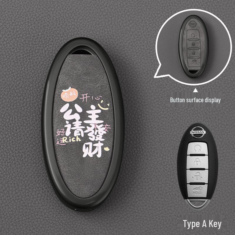 Compatible Key Shell for Nissan Sylphy, Teana, Qashqai, Tiida, Sunny, Bluebird Remote Control