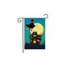 Halloween Welcome Garden Flag Double Sided For Indoor Yard Flag 17.7inx11.8in
