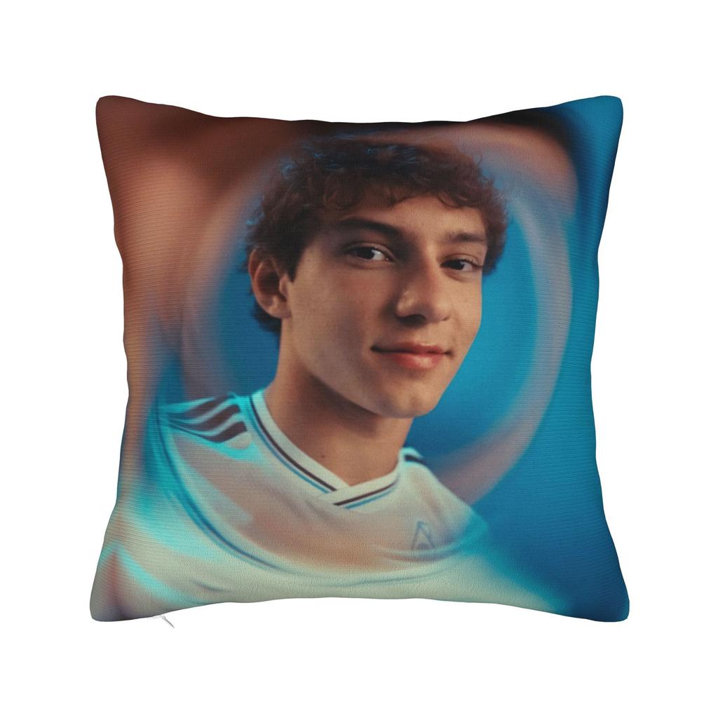 Andrea Kimi Antonelli Driver Square Pillow Cases Cushion Cover Creative Zipper Decorative Pillowcase for Car xcm