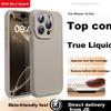 Official Liquid StateIPhone 16 Pro Case, 16 Pro Protective Cover, Liquid Silicone Skin-Friendly Full Lens Protection, Ultra-Thin Shockproof,, Gray