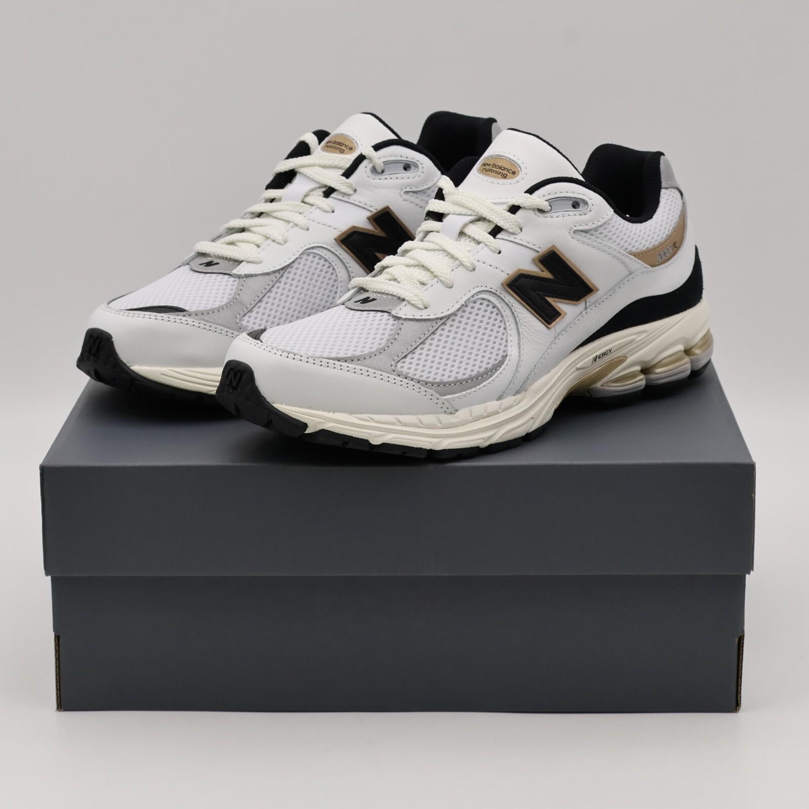 M2002RPN New Balance 2002R Белый Черный Золотой (Мужской) 9.5