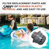 PVC Spa Filter Ersatz Pool Schmutzsieb mit Dichtungssieb Qualität für Whirlpool Lay-Z-Spa Whirlpools Aufblasbare Teile