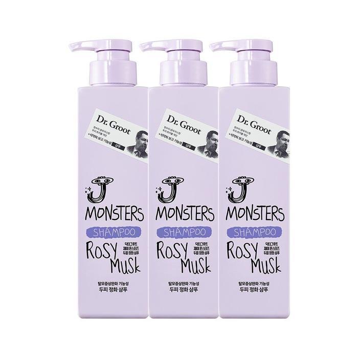Dr. Groot Jay Monsters Shampoo Musk Scent 400ml x 3 (15236462)