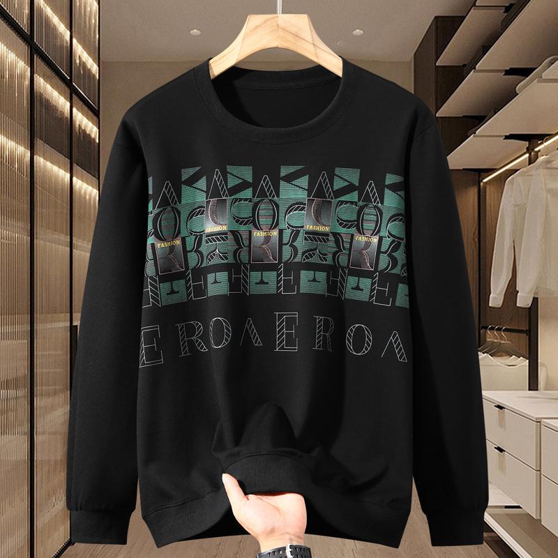 Plus Size 5XL-11XL Fashion Autumn Oversize Sweatshirts for Men Clothes Long Sleeve Tops Casual Men s Pullovers 5XL 2859₽