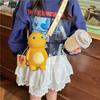 Cute three-dimensional milk dragon silicone bag, children's gift, foreign style small satchel, new cartoon mini change oblique span bag