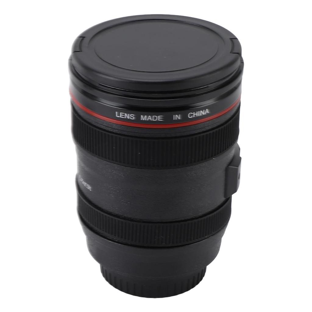 Camera Lens Coffee Mug Multipurpose Innovative Leakproof Camera Lens Cups for Photographers Traveler