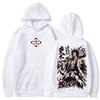 Kenpachi Zaraki BLEACH Manga Hoodies Fashion Harajuku Streetwear Men Women Clothing Oversized Long Sleeves Fleece Hooded Tops