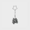 [X PUFFYBOOKCLUB] STAR SKULL keyCHAIN_SILVER(IK2EFMAB64B)