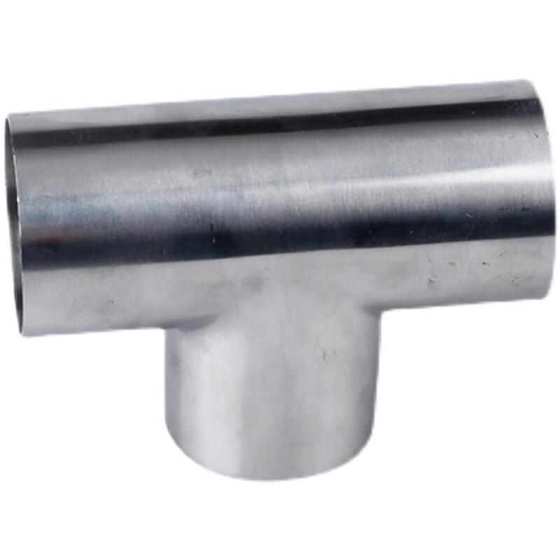 Chiweng Sanitary 304 Stainless Steel Welded Tee Pipe Fitting