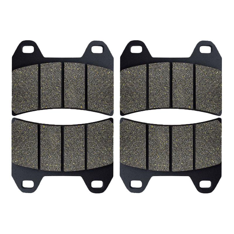Cyleto Motorcycle Front or Rear Brake Pads for Moto Guzzi Breva 850 1100 Griso Stelvio 1200 Norge GT Sport for Aprilia RST 1000