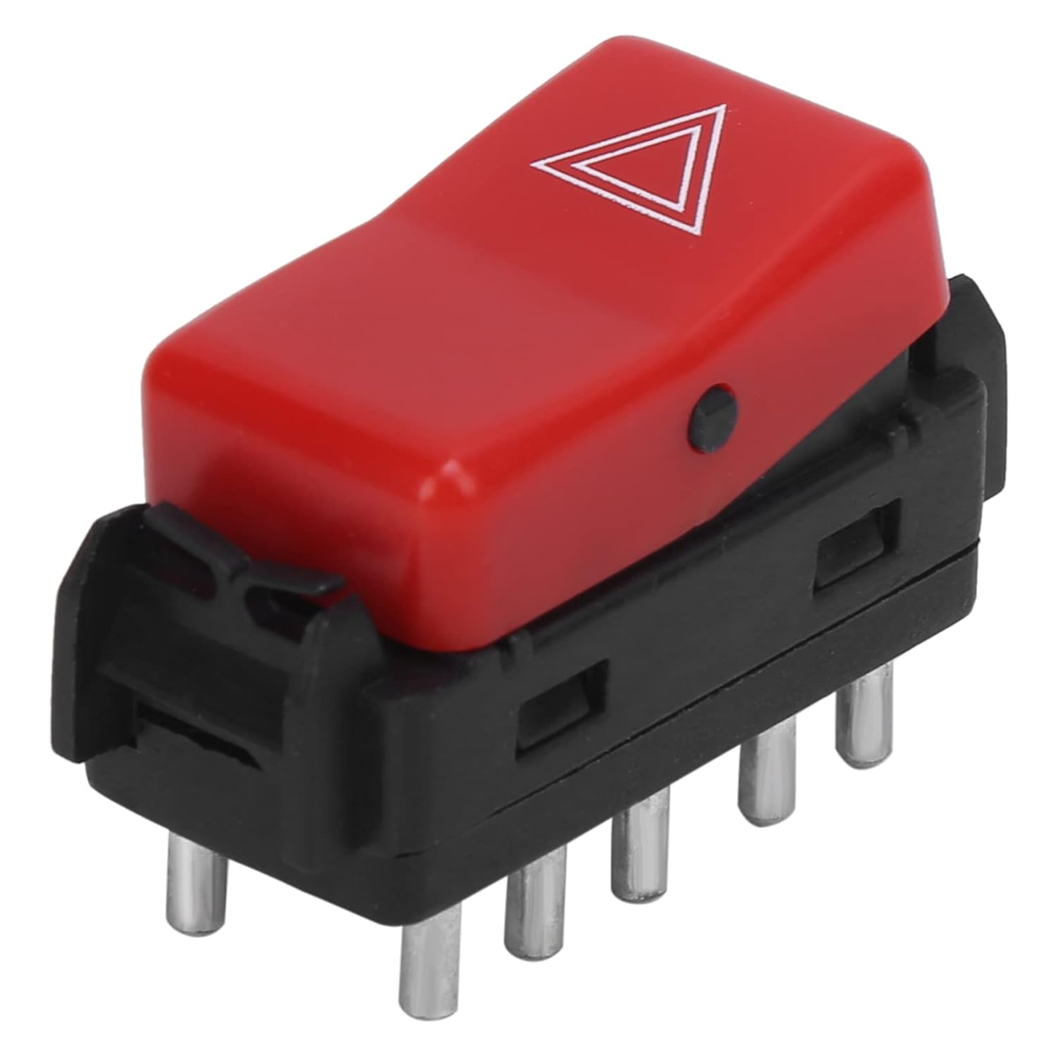 Warning Flasher Switch, Warning Hazard Light Emergency Flasher Switch 1248200110 Red Replacement for W124 W201 W202
