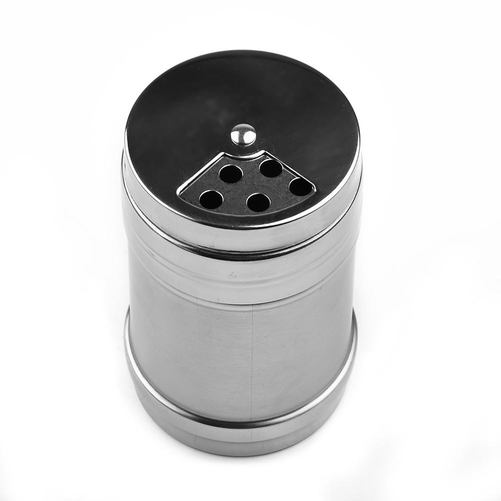 Salt Seasoning Tank Box Toothpick holder Kitchen Stainless Steel Granular