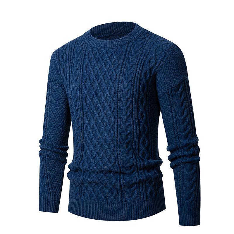 Herren Trendy Locker Geschnittener Strickpullover - Herbst/Winter Mode 2024