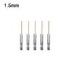 1/4 Inch Hex Shank Drill Bits 5pcs HSS Set 1 5 6 5mm Reliable Performance