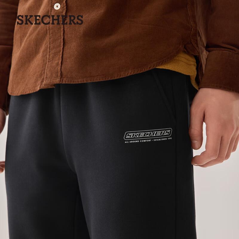 Skechers Men's Fleece-Lined Knit Trousers L325M103