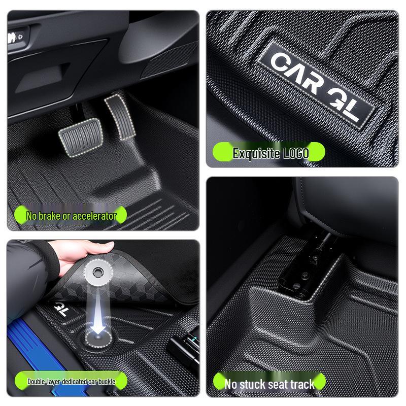 Zeekr 7X Full Coverage TPE Floor Mats: Car Interior Accessories & Decoration