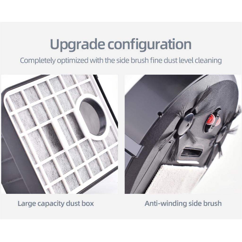 3-in-1 Intelligent Vacuum and Mop Robot with High Suction Power and Spray Function Vacuum Robot