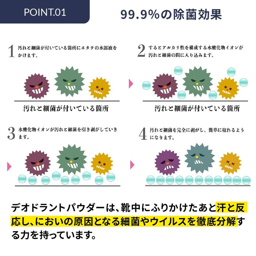 Mowbray Disinfecting and Deodorizing Powder That Can Be Easily Shaken Into Shoes A Deodorant Powder Made from Natural Ingredients with High