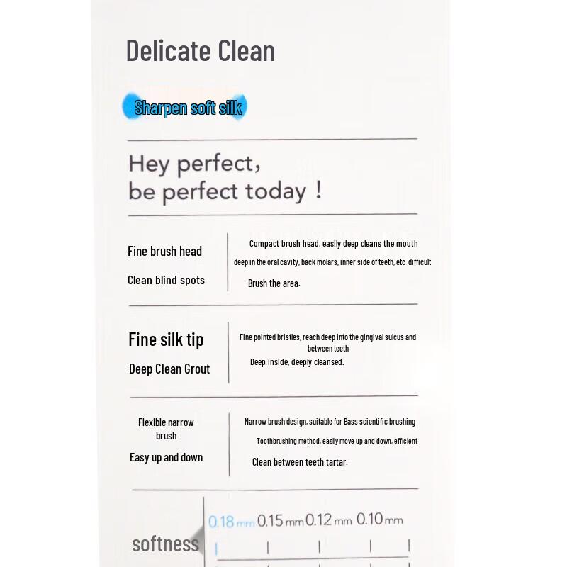 Beijiajie Soft Bristle Cross-Type Toothbrush (2-Pack)