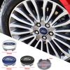 Car 4Pcs 54mm Original Wheel Center Covers Hup Caps Decoration For Ford Focus MK2 Fiesta Mondeo Galaxy Falcon Territory Ecosport GT9