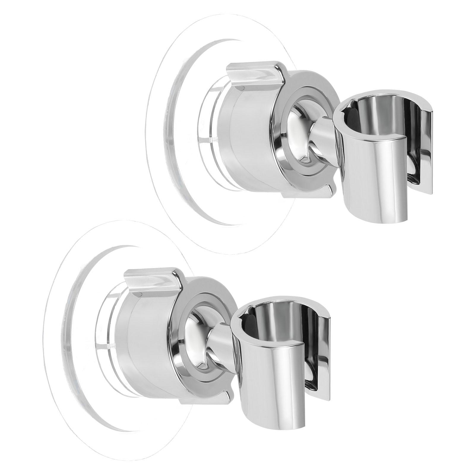 

Shower Head Holder Transparent Hole Free Non Destructive Installation Adjustable Design Suspended Shower Stand Bathroon Parts