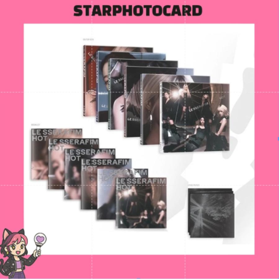 [SKLADEM] LE SSERAFIM - 5. MINI ALBUM HOT COMPACT Ver.